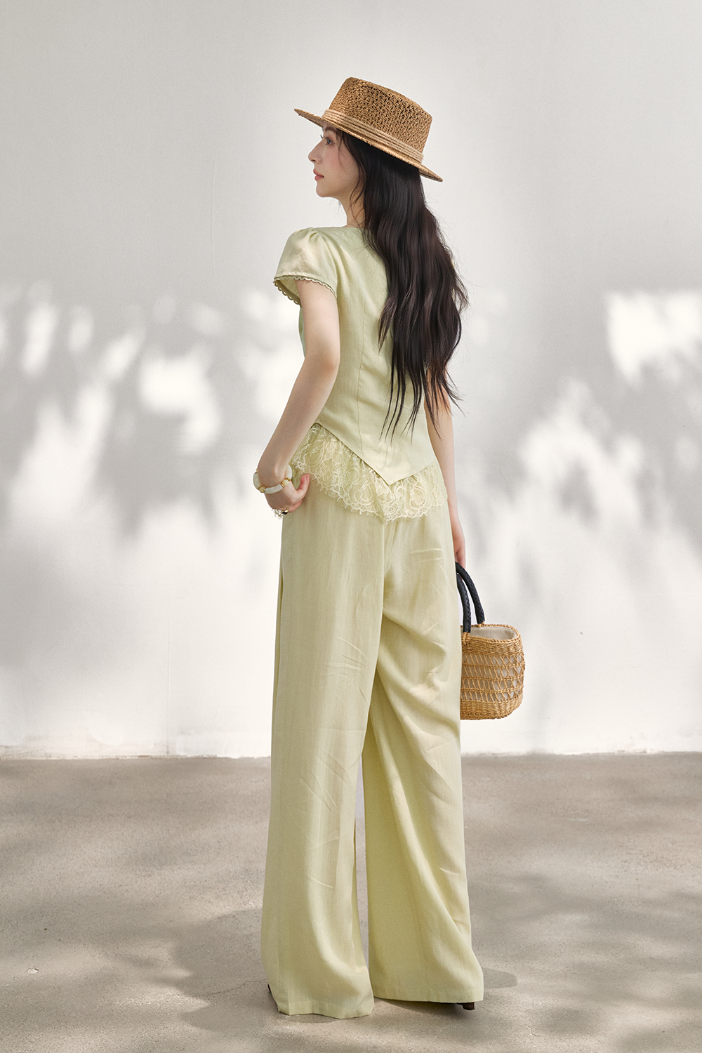 Blouse and Pant Set