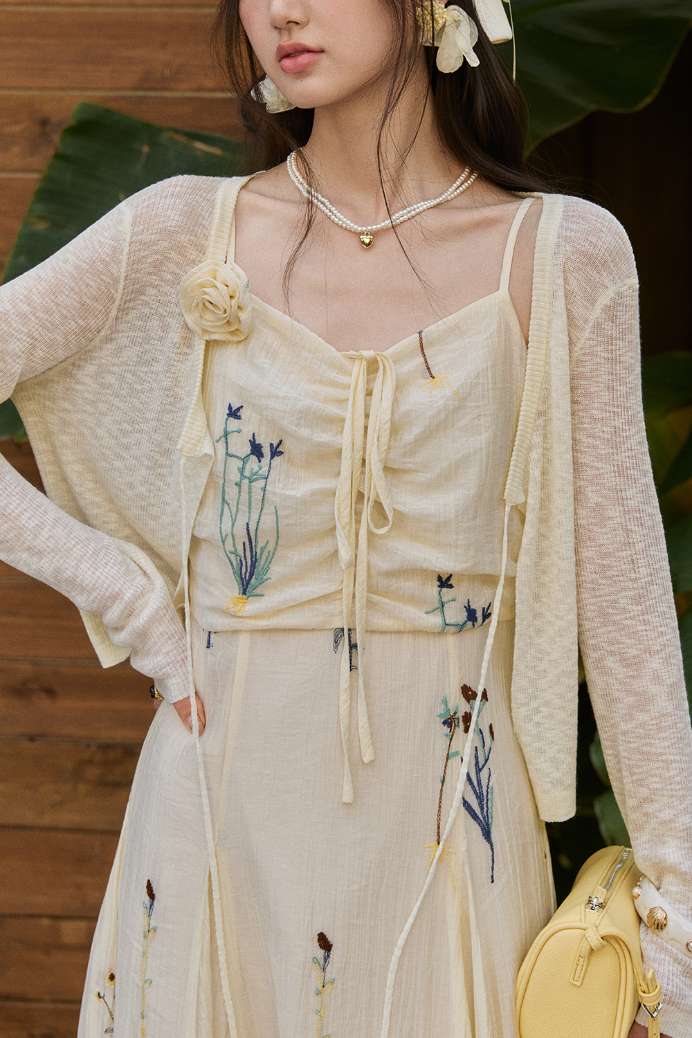 Dress and Cardigan Set Sold Separately