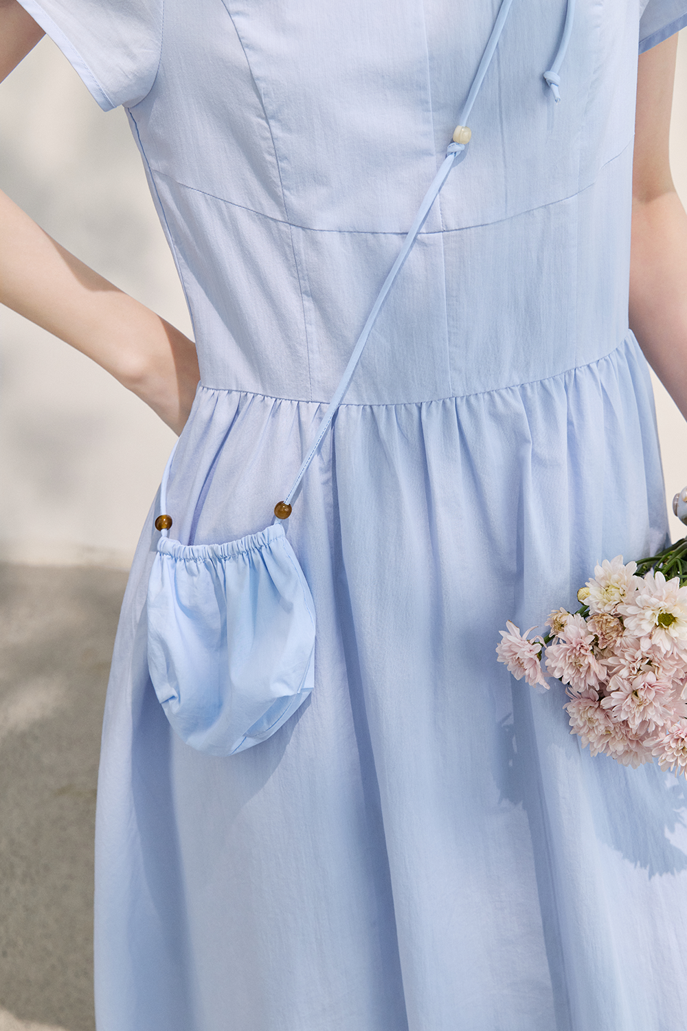 Maxi Dress+Bag for Women