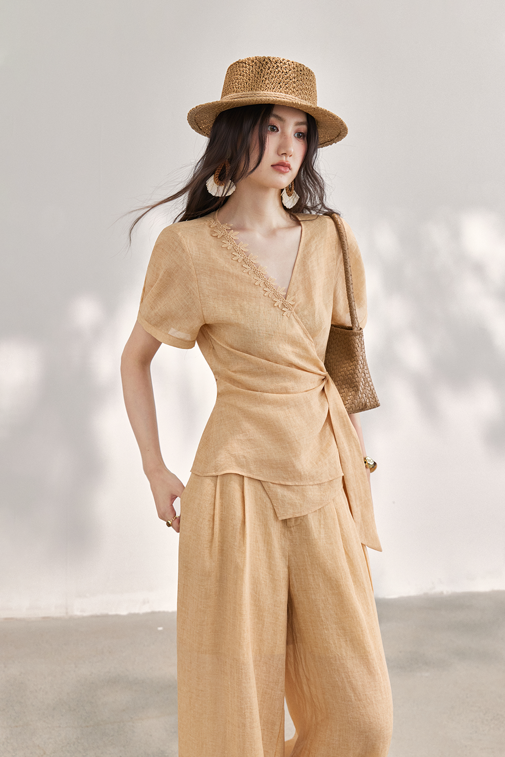 Blouse and Pant Set