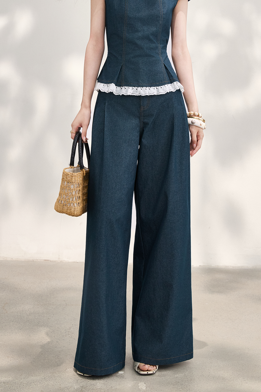 Blouse and Pant Set