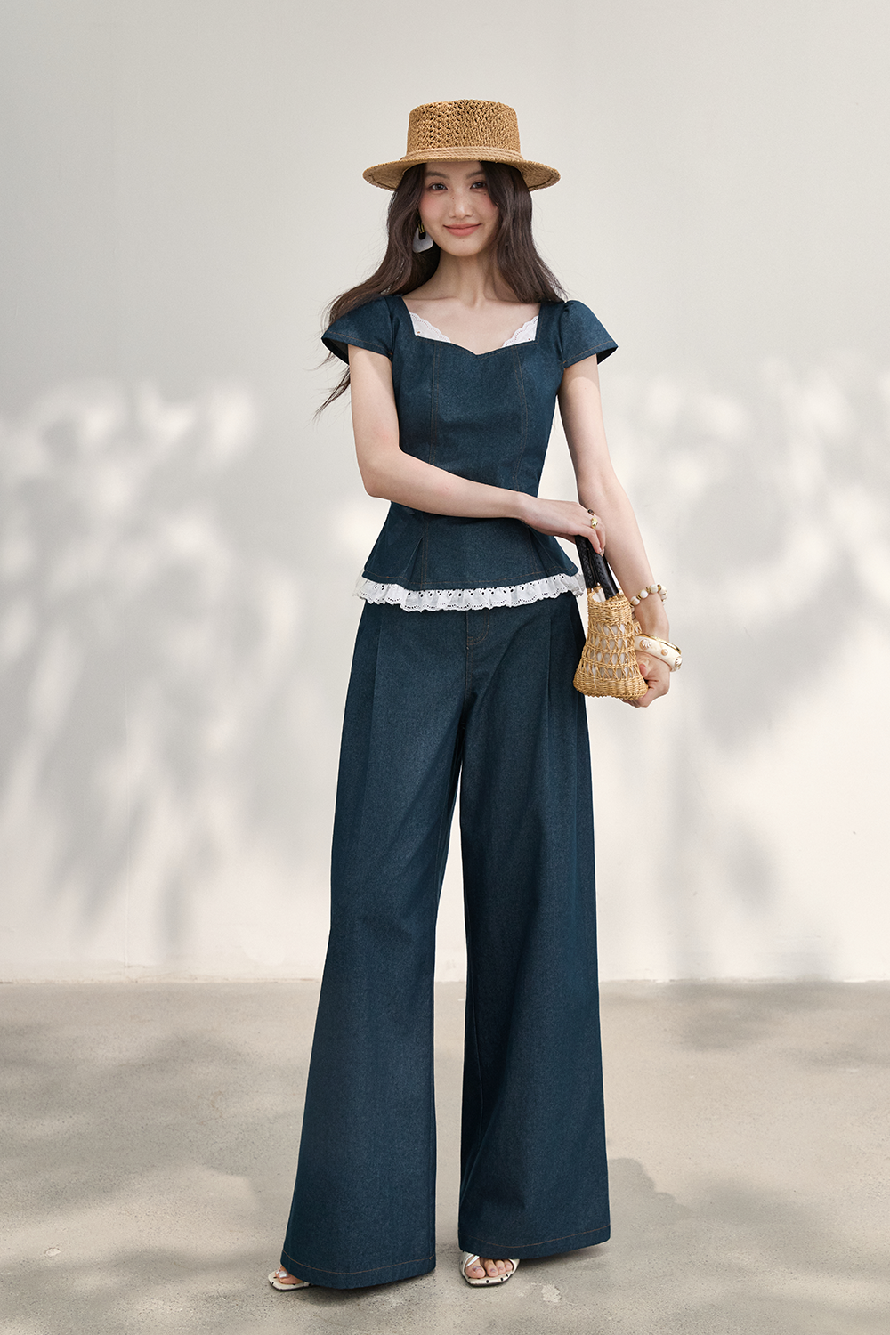 Blouse and Pant Set