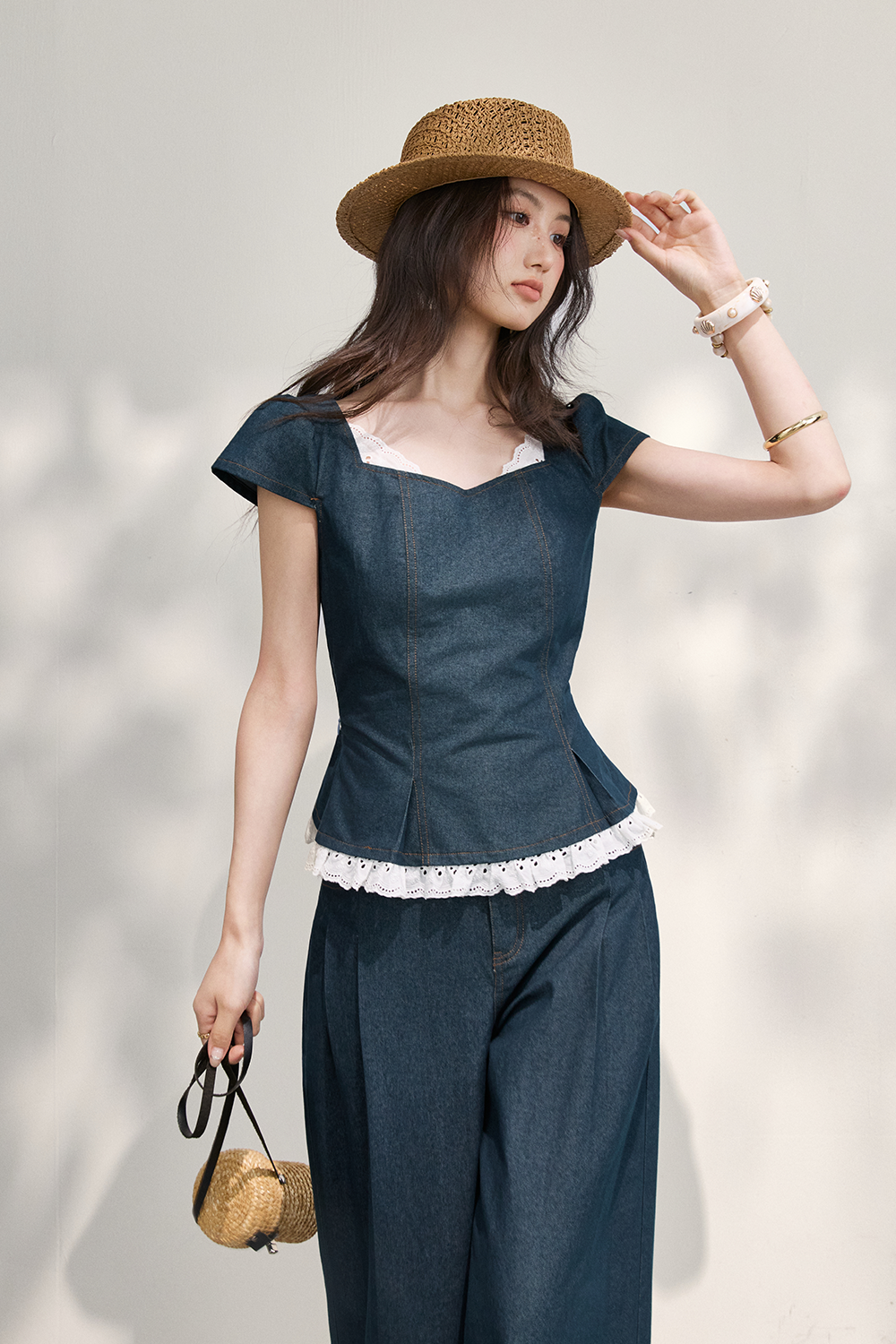 Blouse and Pant Set