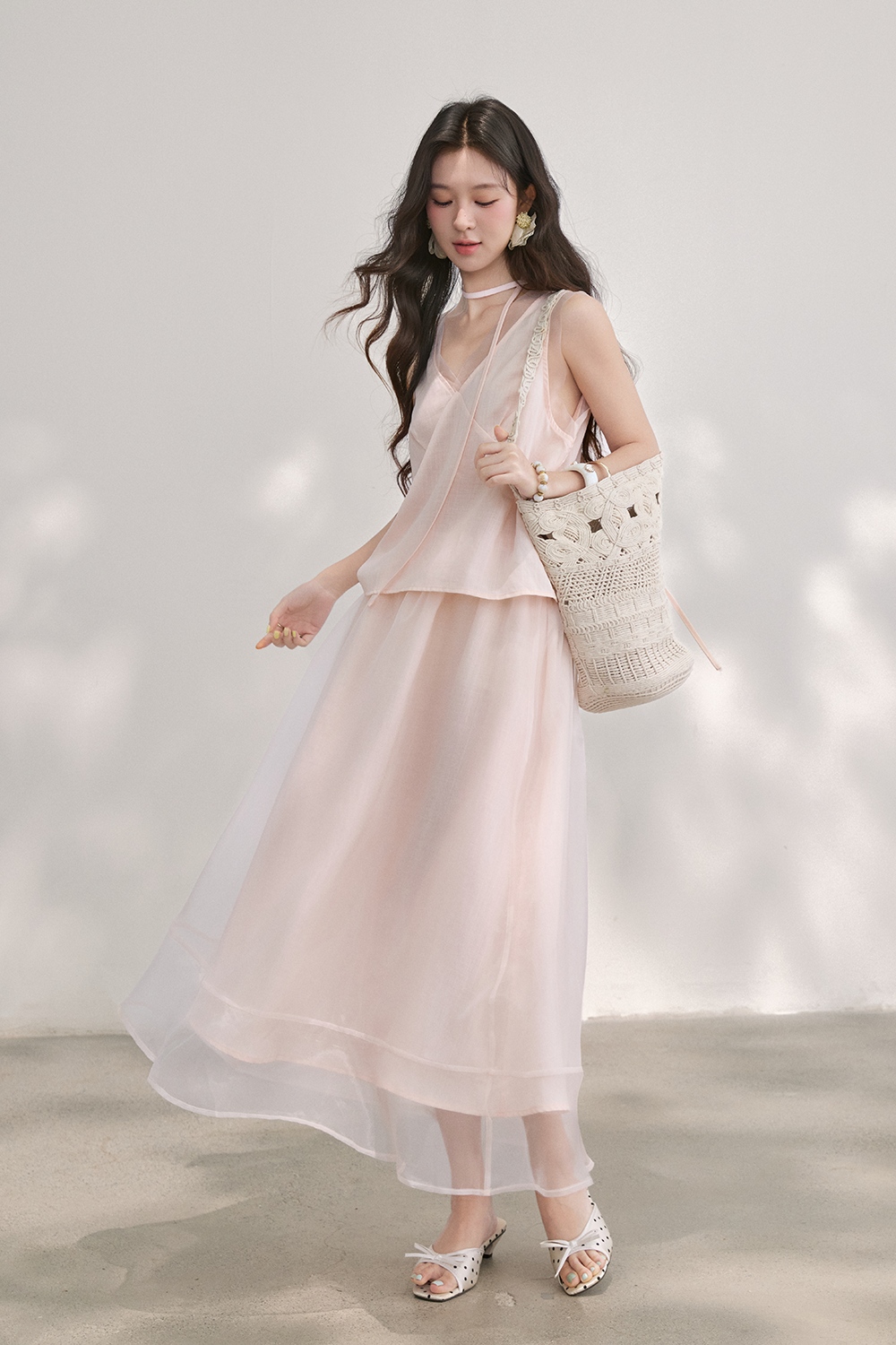 Blouse and Skirt Set