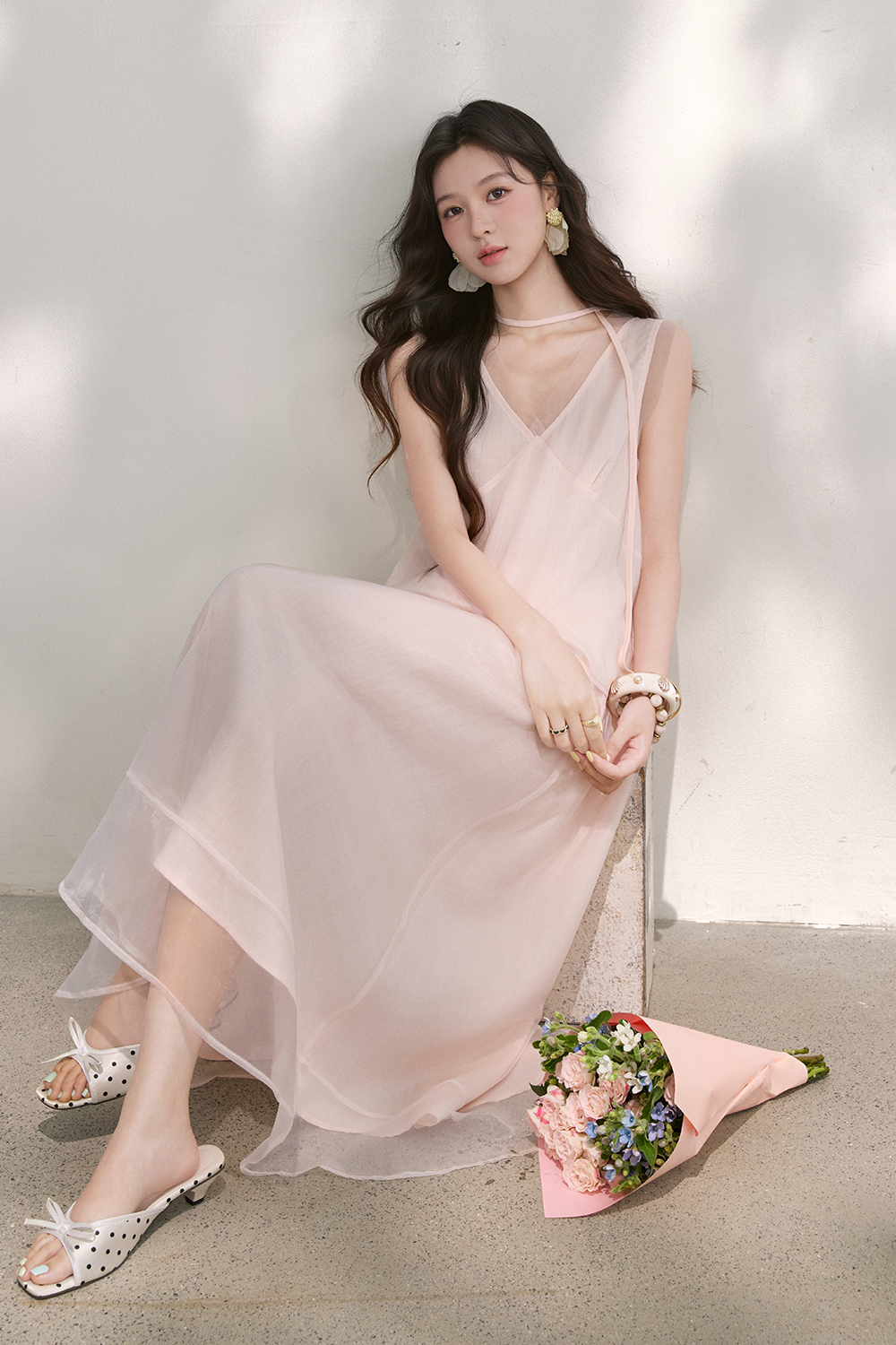 Blouse and Skirt Set