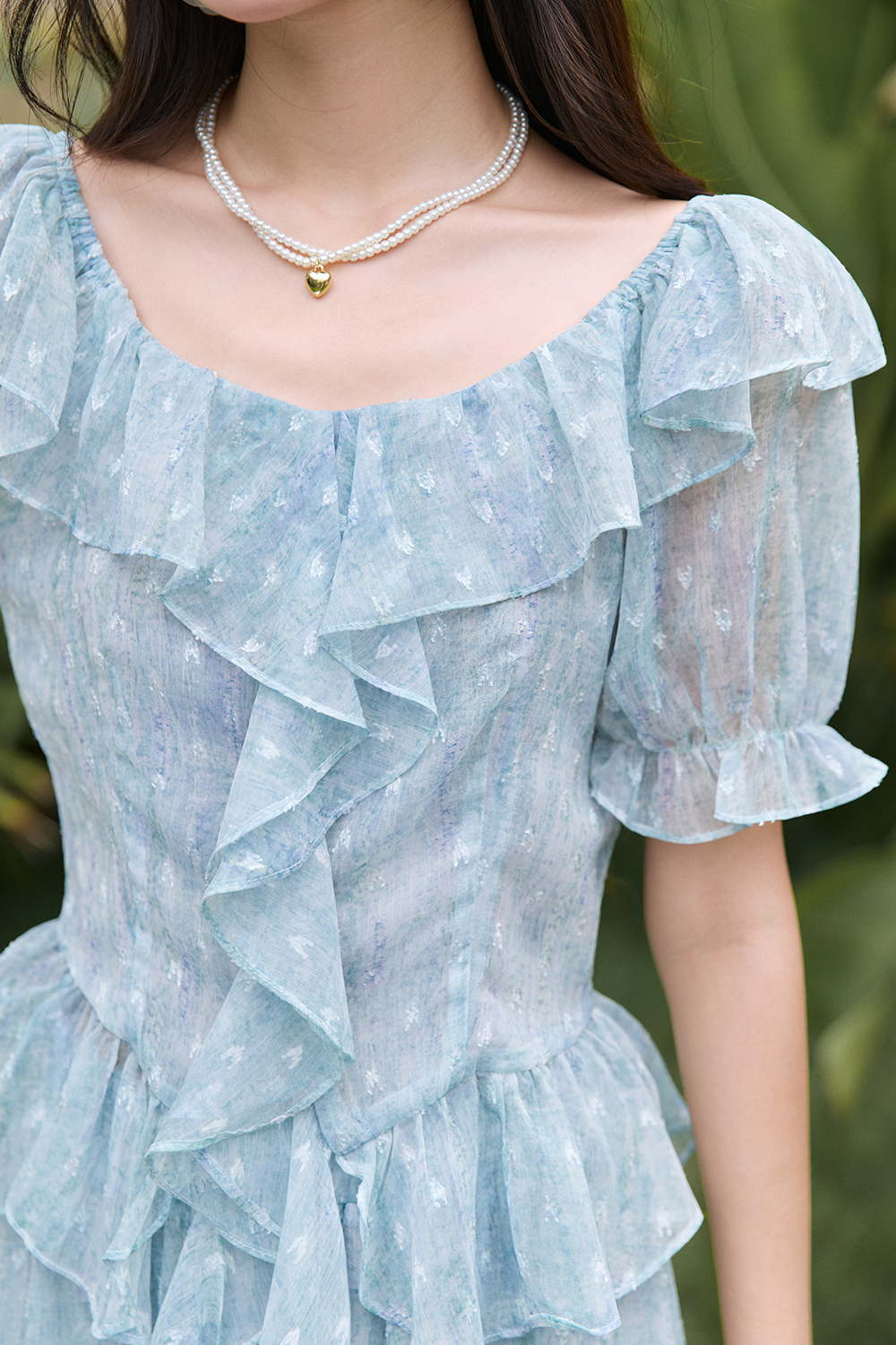Blouse and Skirt Set