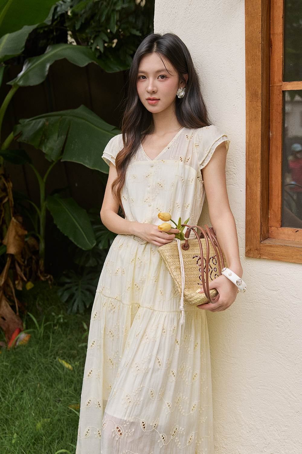 Maxi Dress+Belt for Women