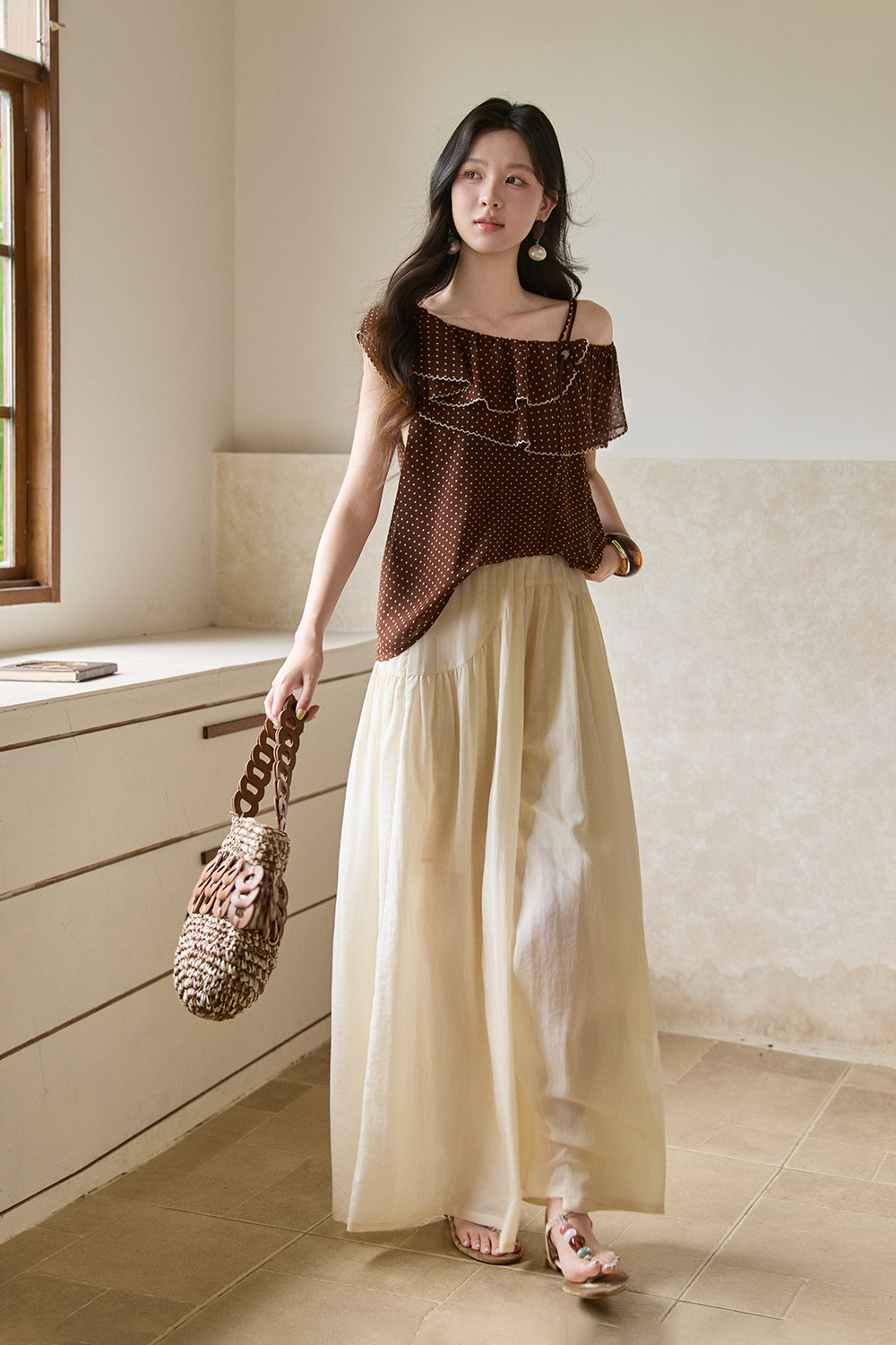 Blouse and Pant Set