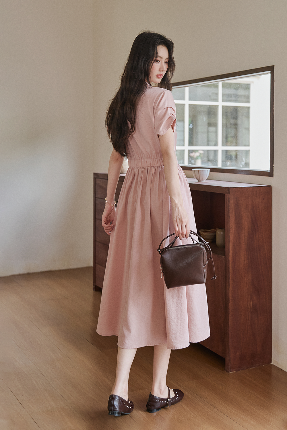 Maxi Dress for Women+Silk Scarf