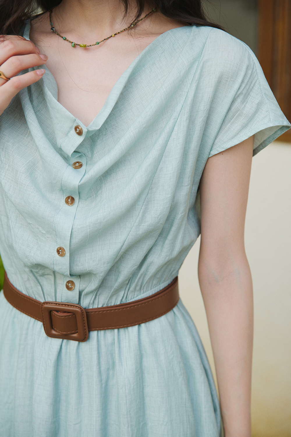 Maxi Dress for Women+Belt