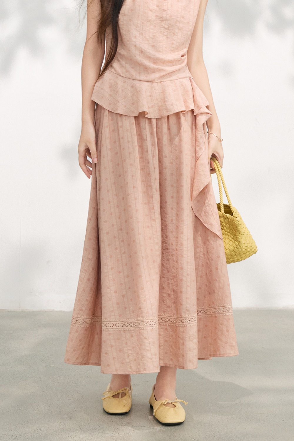 Blouse and Skirt Set