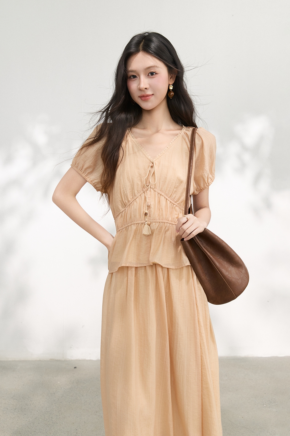Blouse and Skirt Set