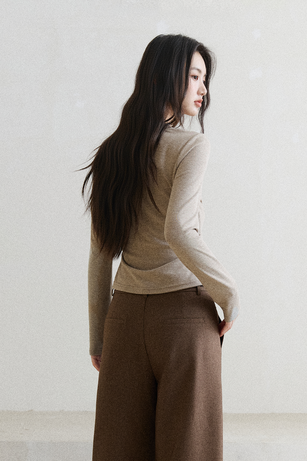 여성용 긴팔 티셔츠