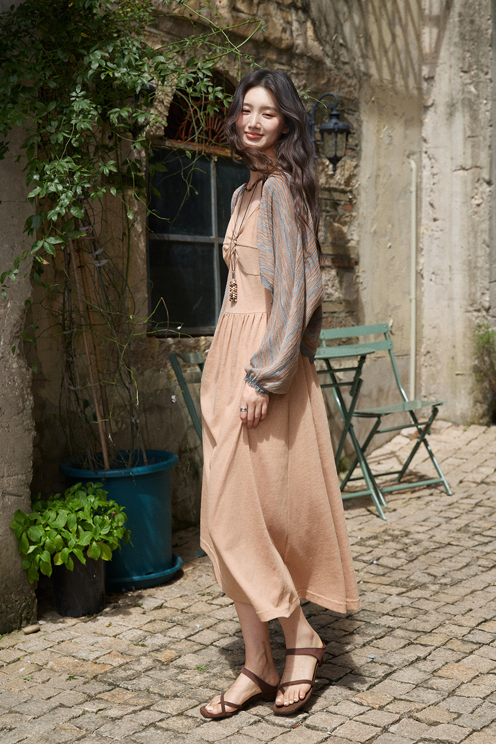 Dress and Cardigan Set for Women