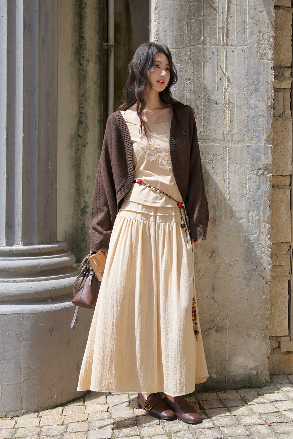 Knitshirt and Skirt Set Sold Separately