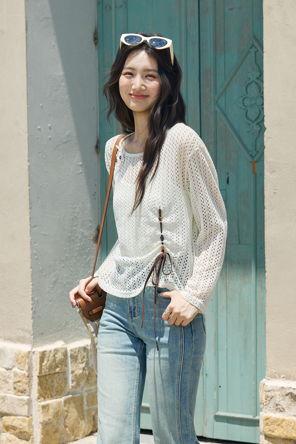 Knit Shirt+Camisole for Women