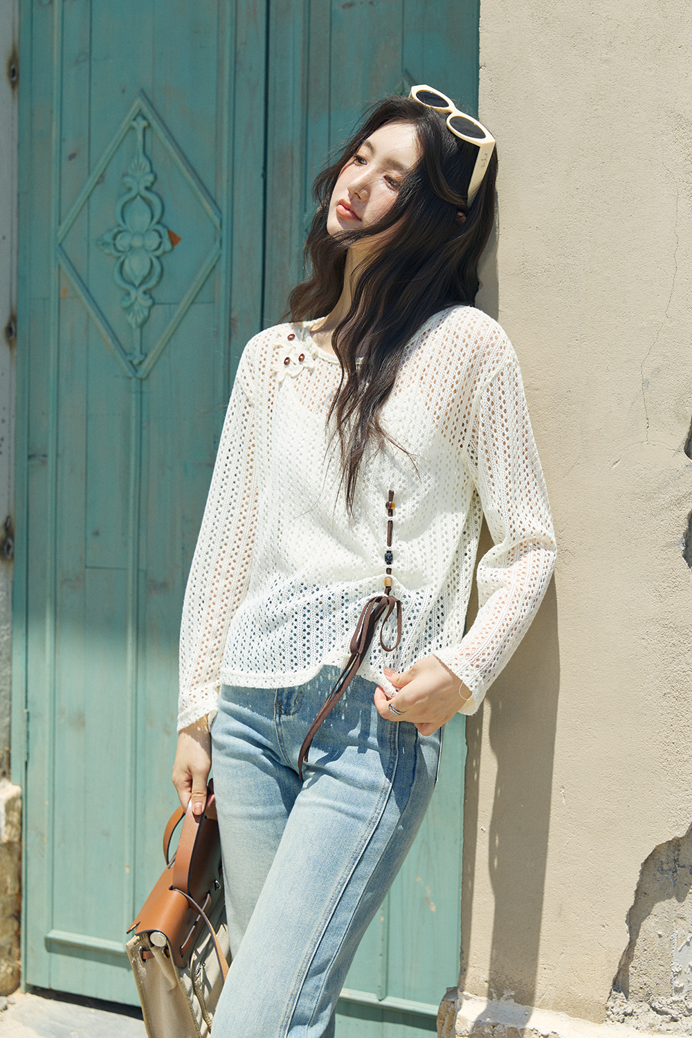 Knit Shirt+Camisole for Women