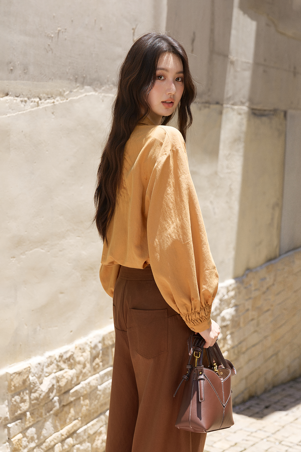 Shirts+Silk Scarf for Women