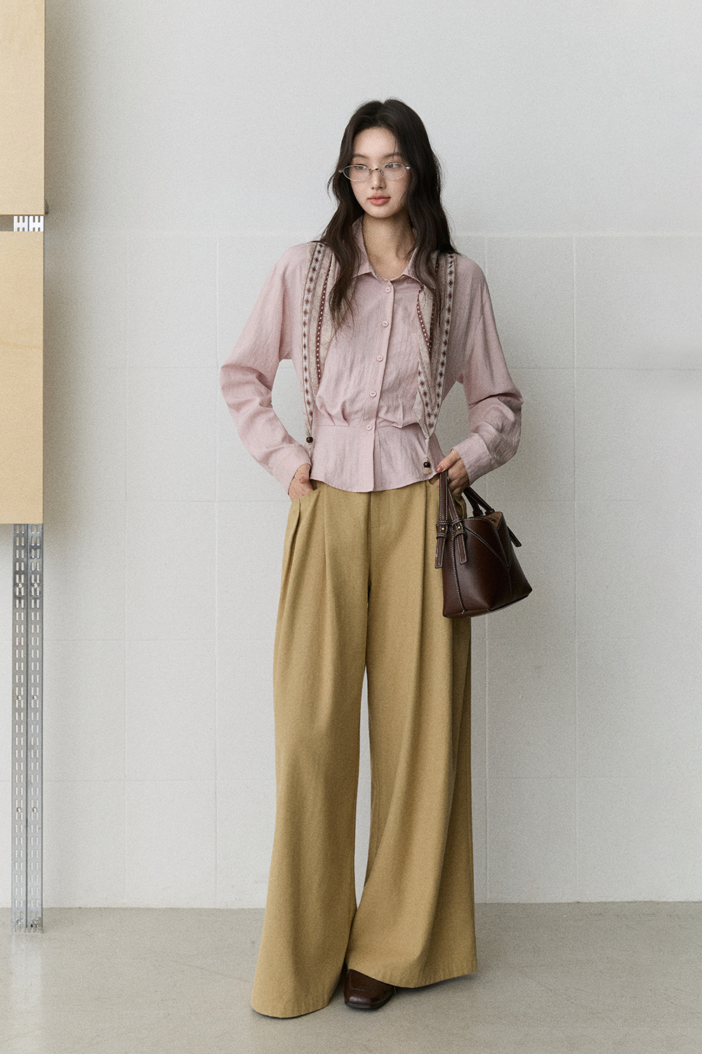 Shirts+Silk Scarf for Women