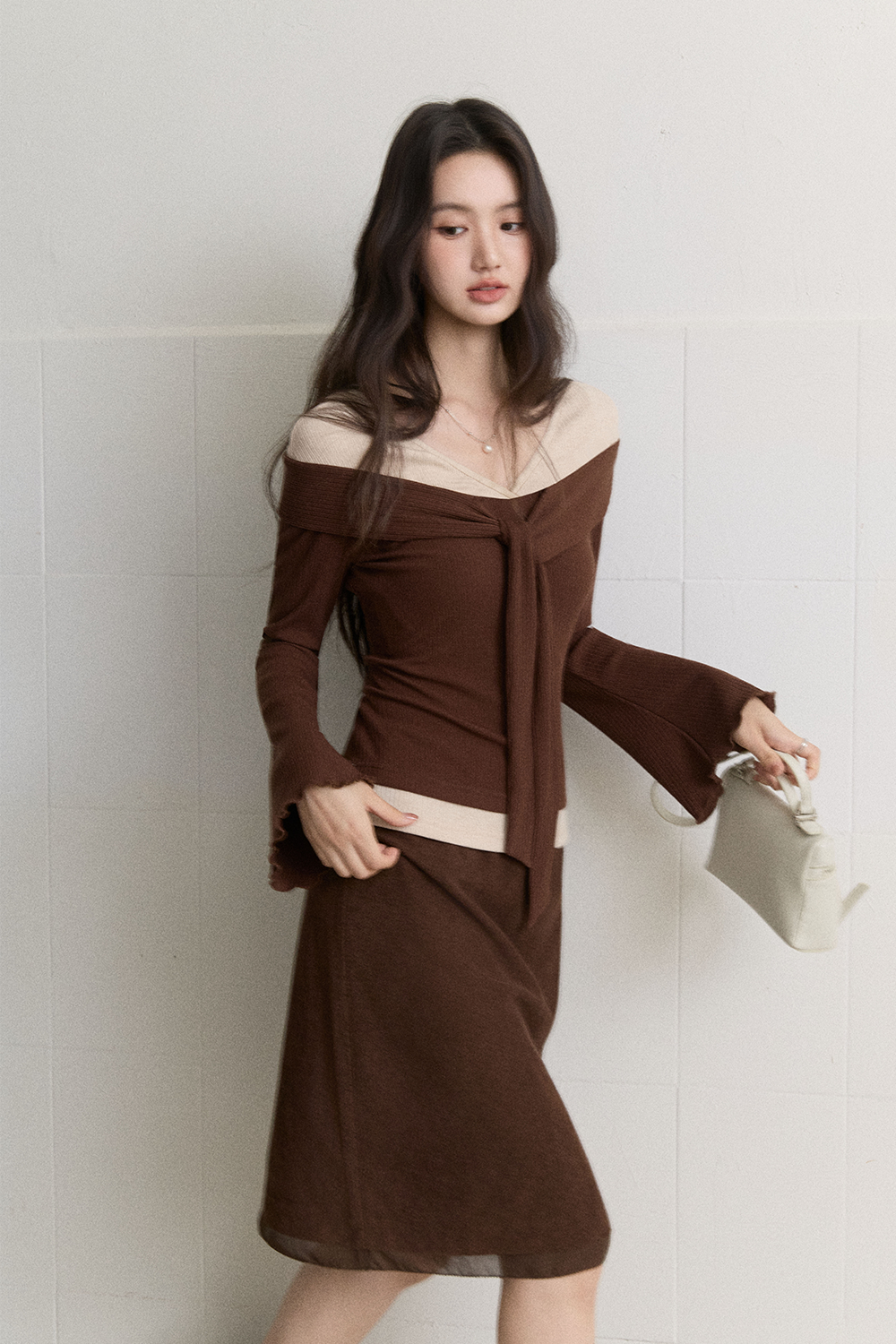 Long Sleeve T-shirt for Women MISHOW