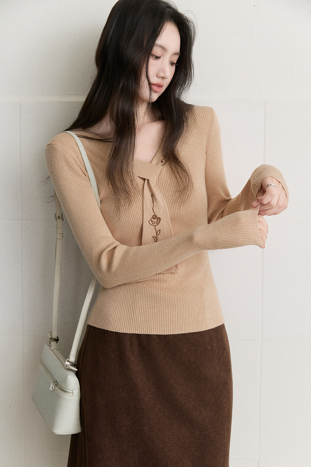 Knit Shirt for Women MISHOW