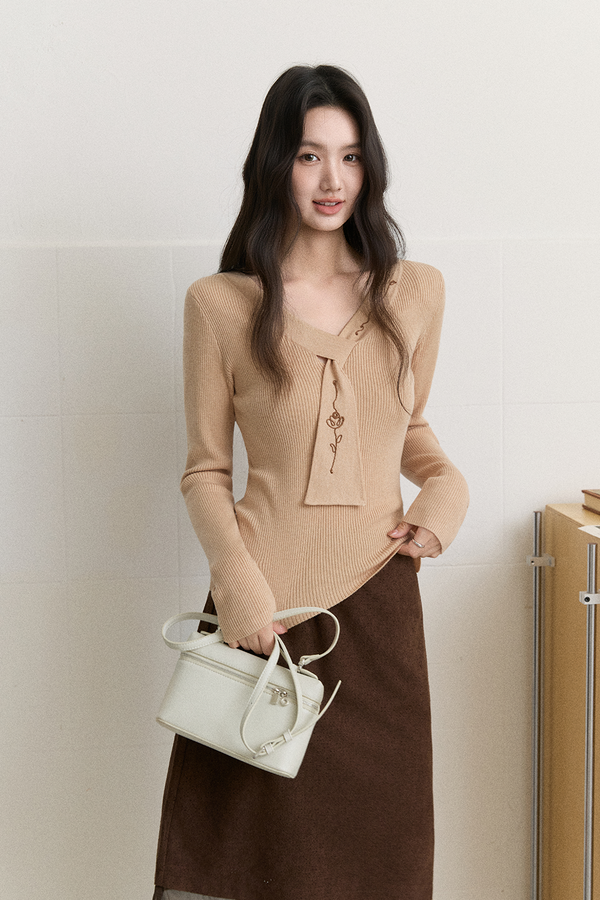 Knit Shirt for Women MISHOW