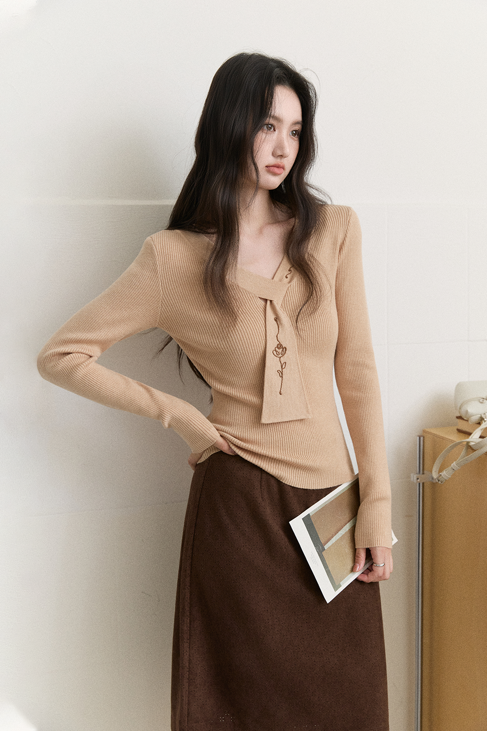 Knit Shirt for Women MISHOW