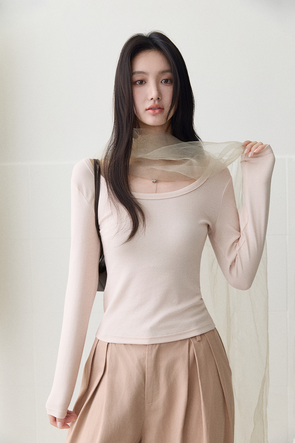 Long Sleeve T-shirt for Women MISHOW