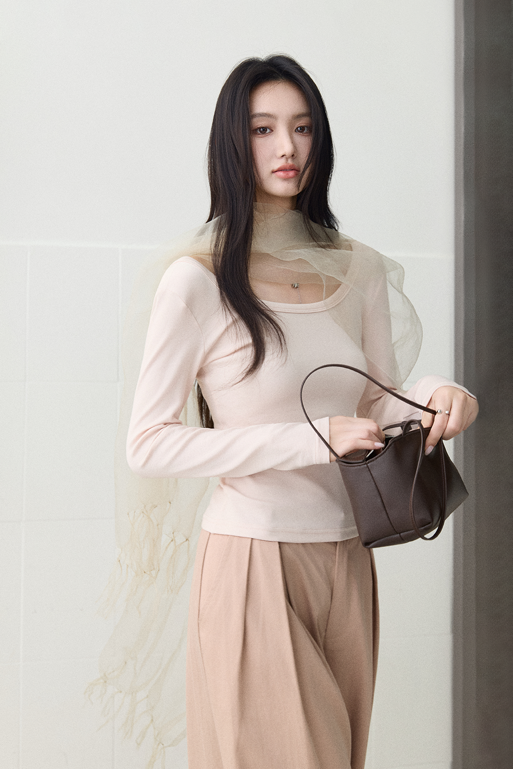 Long Sleeve T-shirt for Women MISHOW