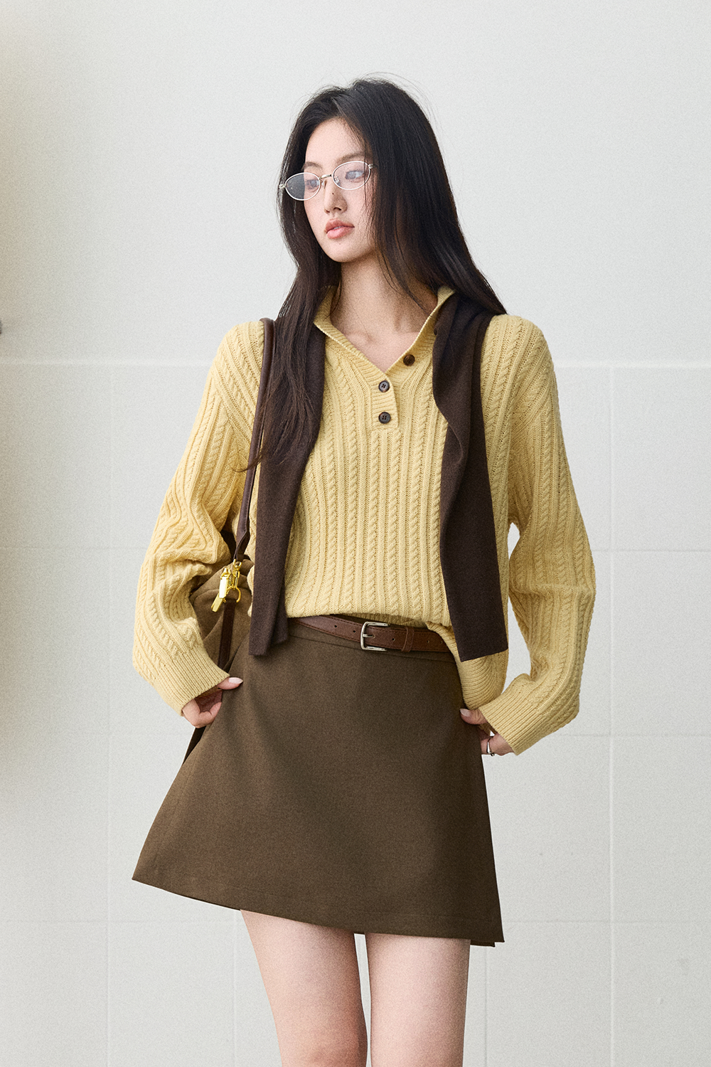 Knit Shirt for Women MISHOW