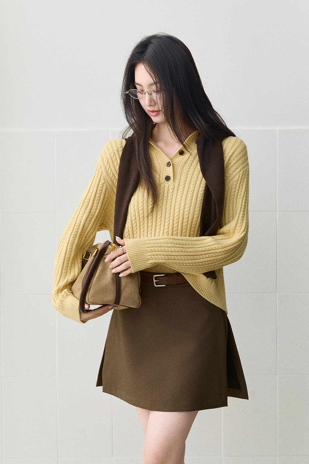 Knit Shirt for Women MISHOW