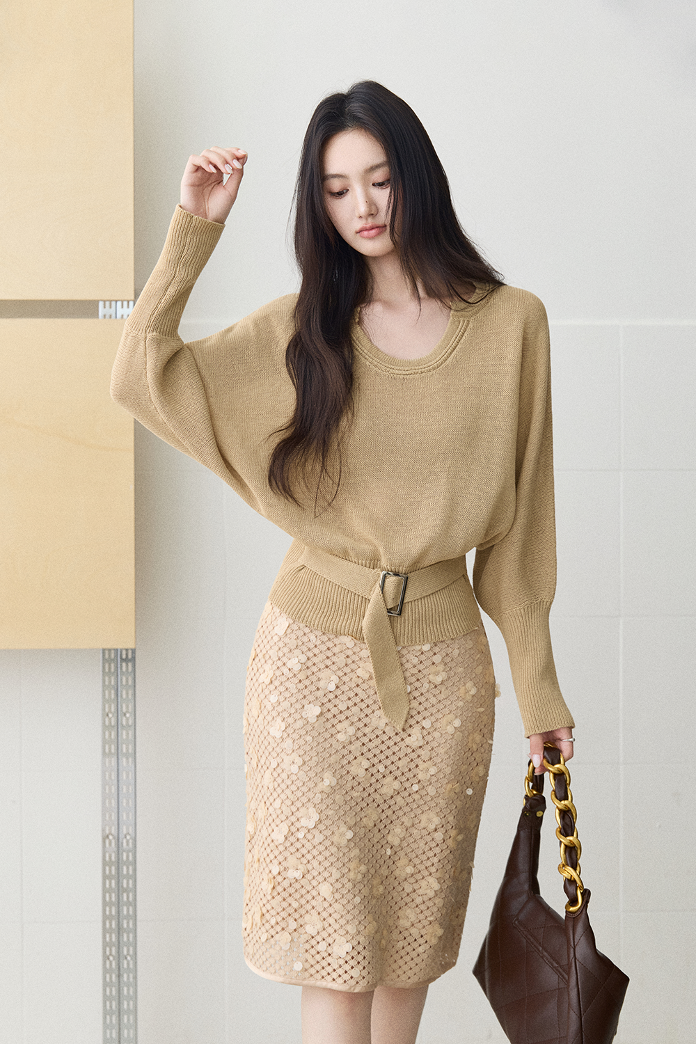 Knit Shirt for Women MISHOW