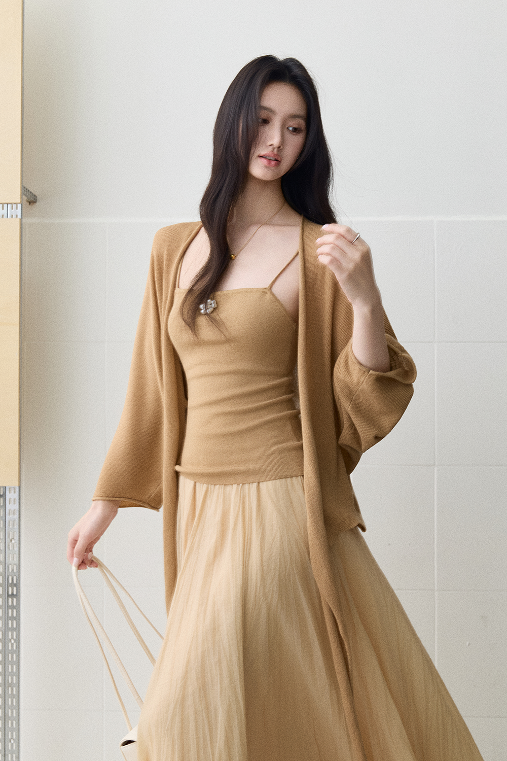 Cardigan + Camisole for Women MISHOW