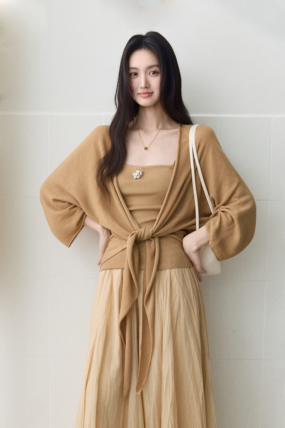 Cardigan + Camisole for Women MISHOW