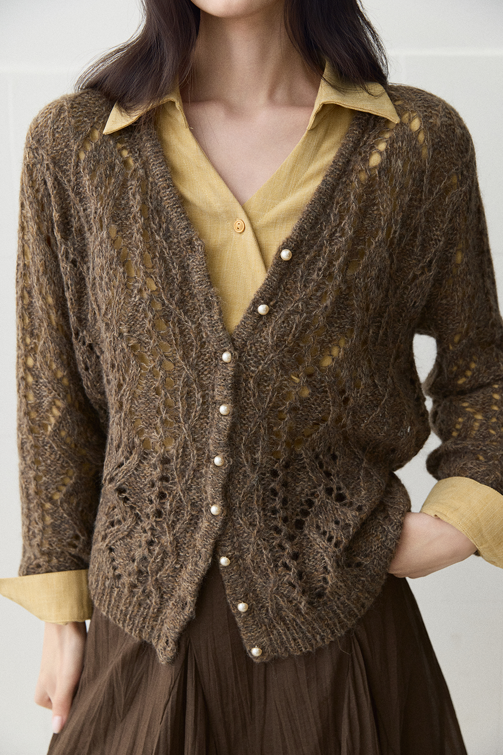 Knit Shirt for Women MISHOW