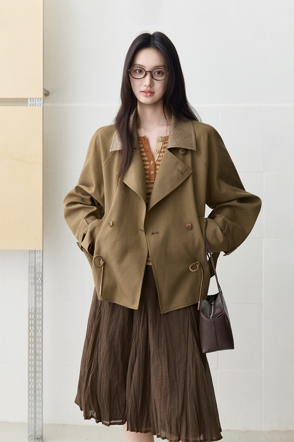 Trench Coat for Women MISHOW