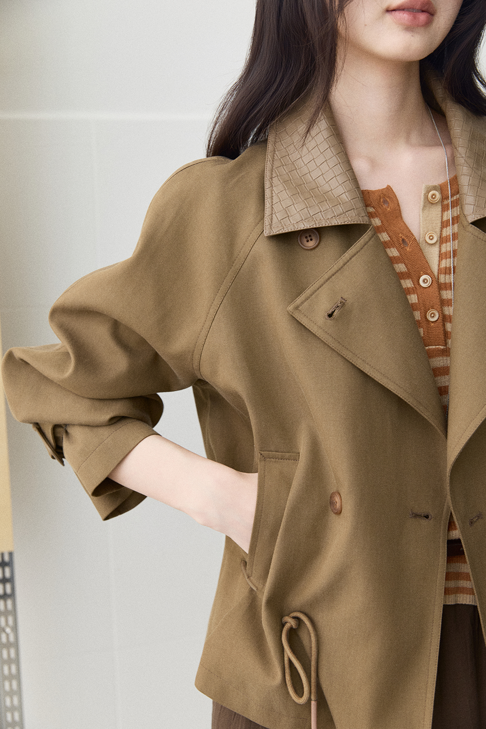 Trench Coat for Women MISHOW