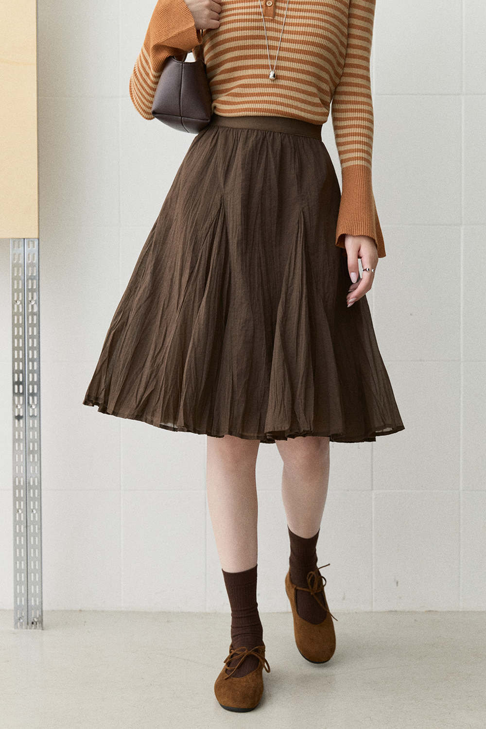 Midi Skirt for Women MISHOW