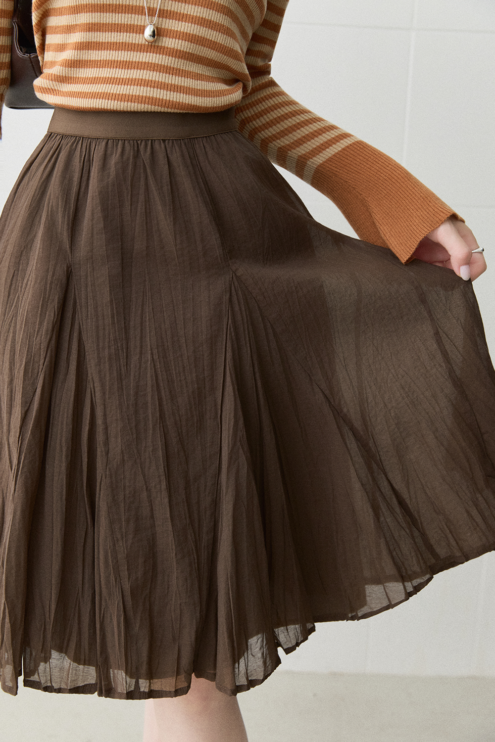 Midi Skirt for Women MISHOW
