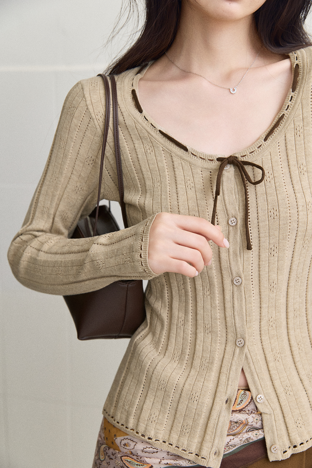 Knit Shirt for Women MISHOW