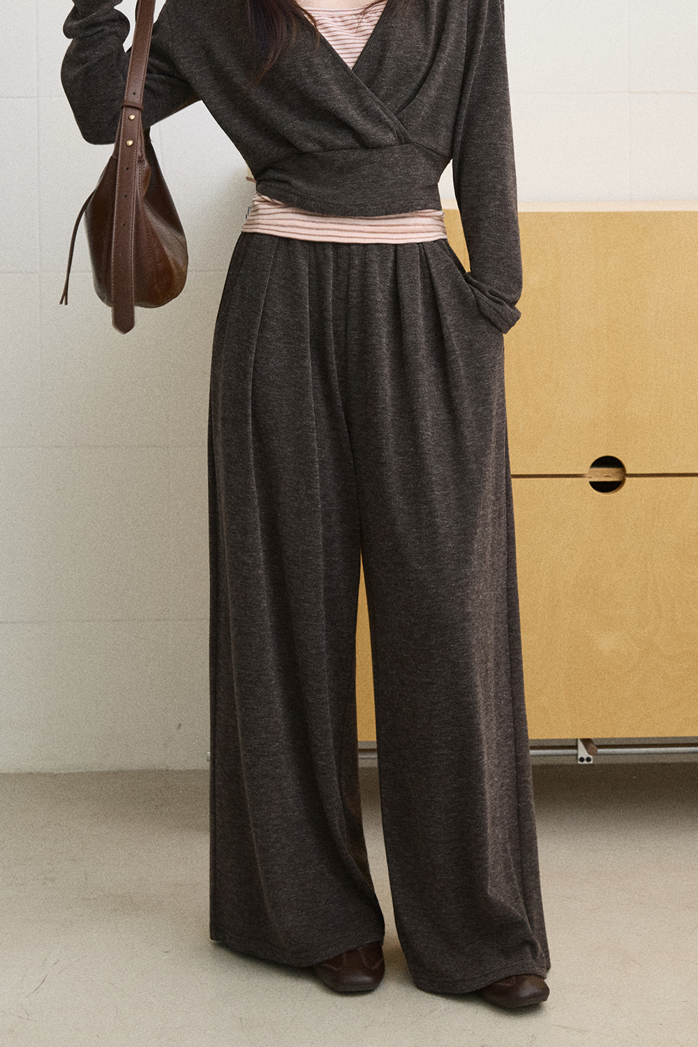 Knit Shirt and Pant Set MISHOW