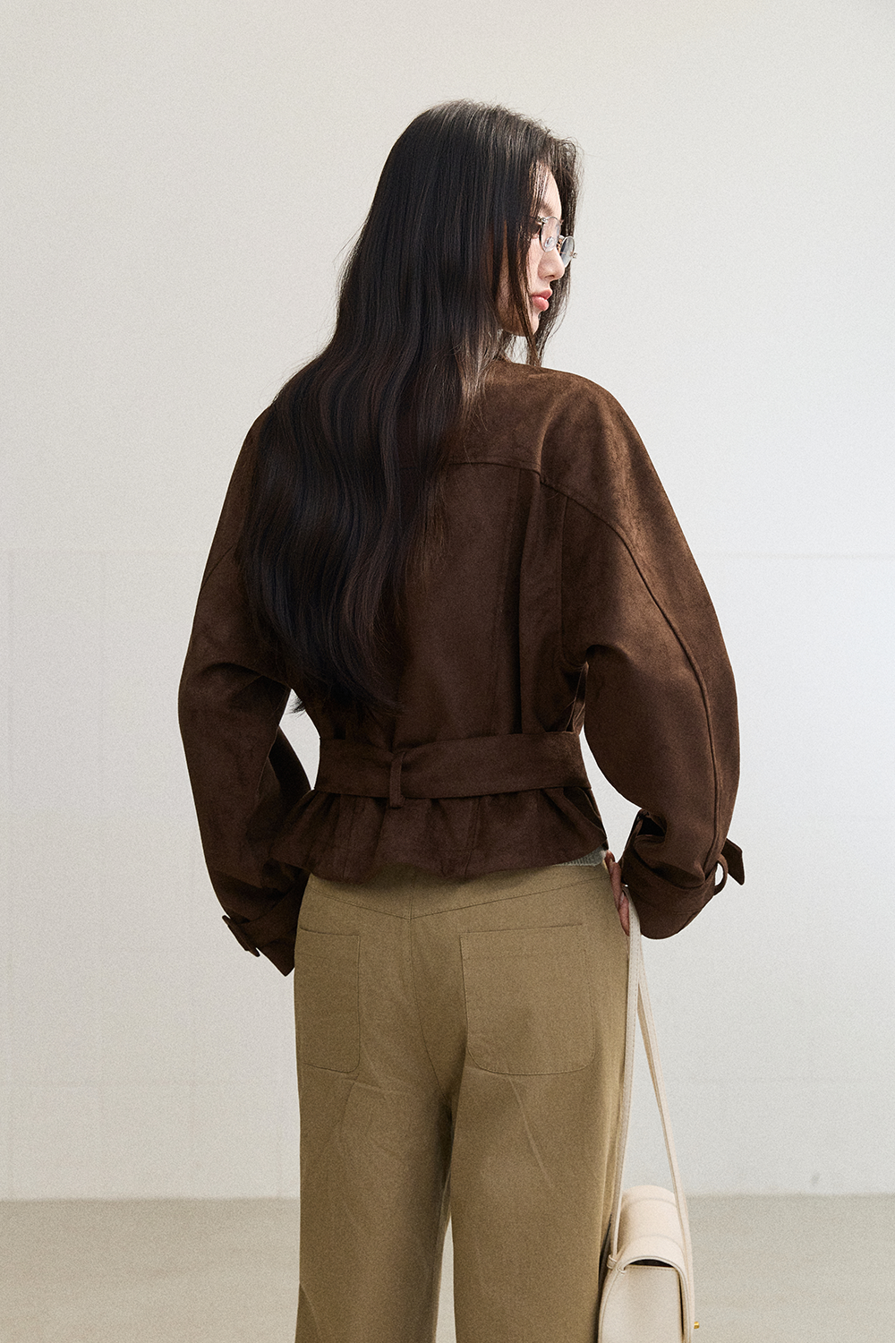 Coat+Belt for Women MISHOW