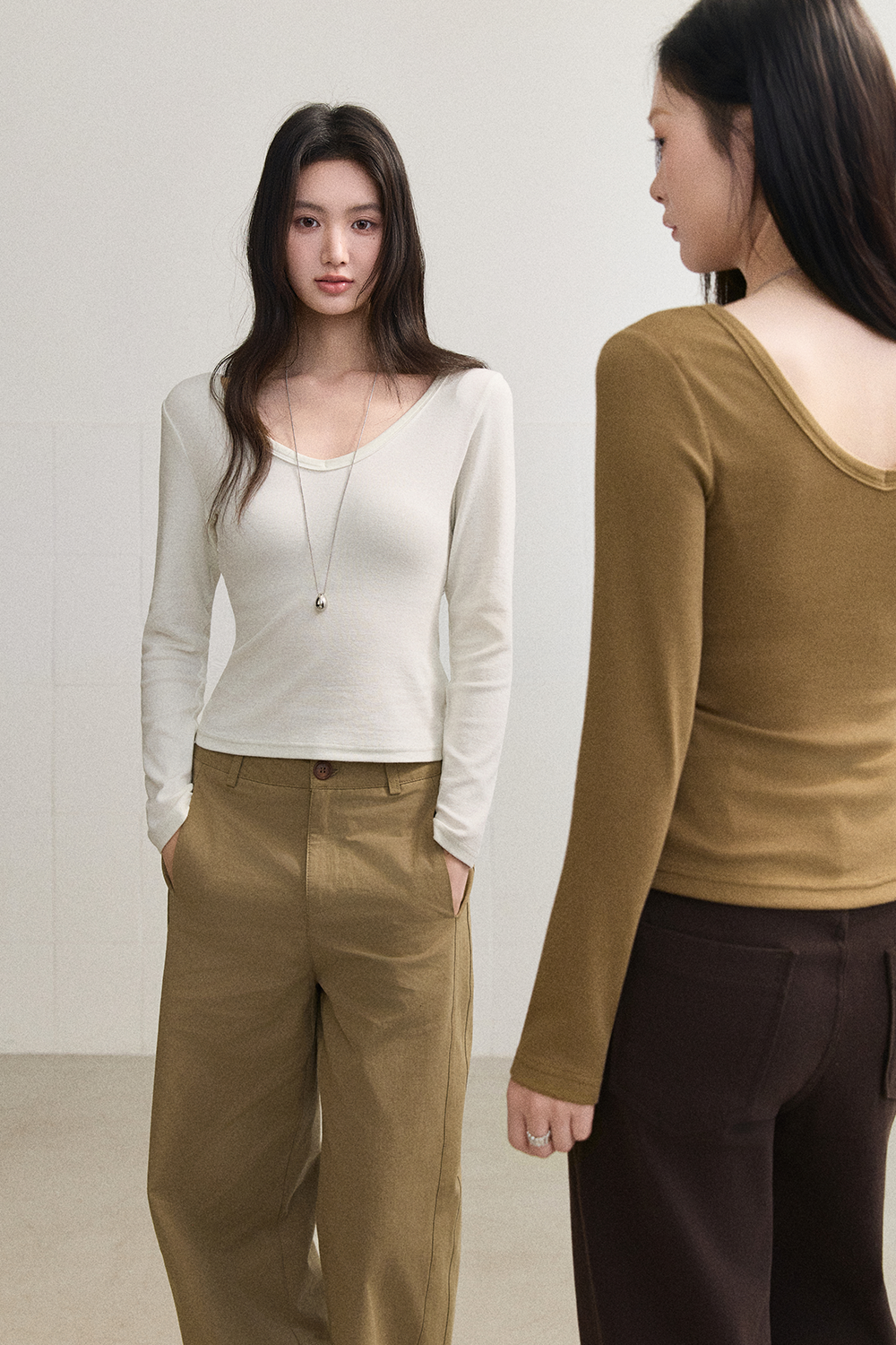 Long Sleeve T-shirt for Women MISHOW