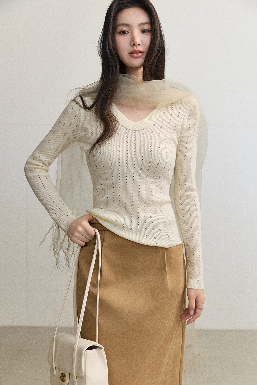 Long Sleeve T-shirt for Women MISHOW