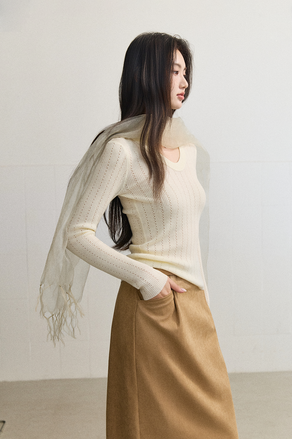 Long Sleeve T-shirt for Women MISHOW