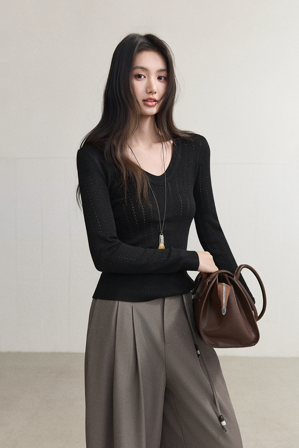 Long Sleeve T-shirt for Women MISHOW