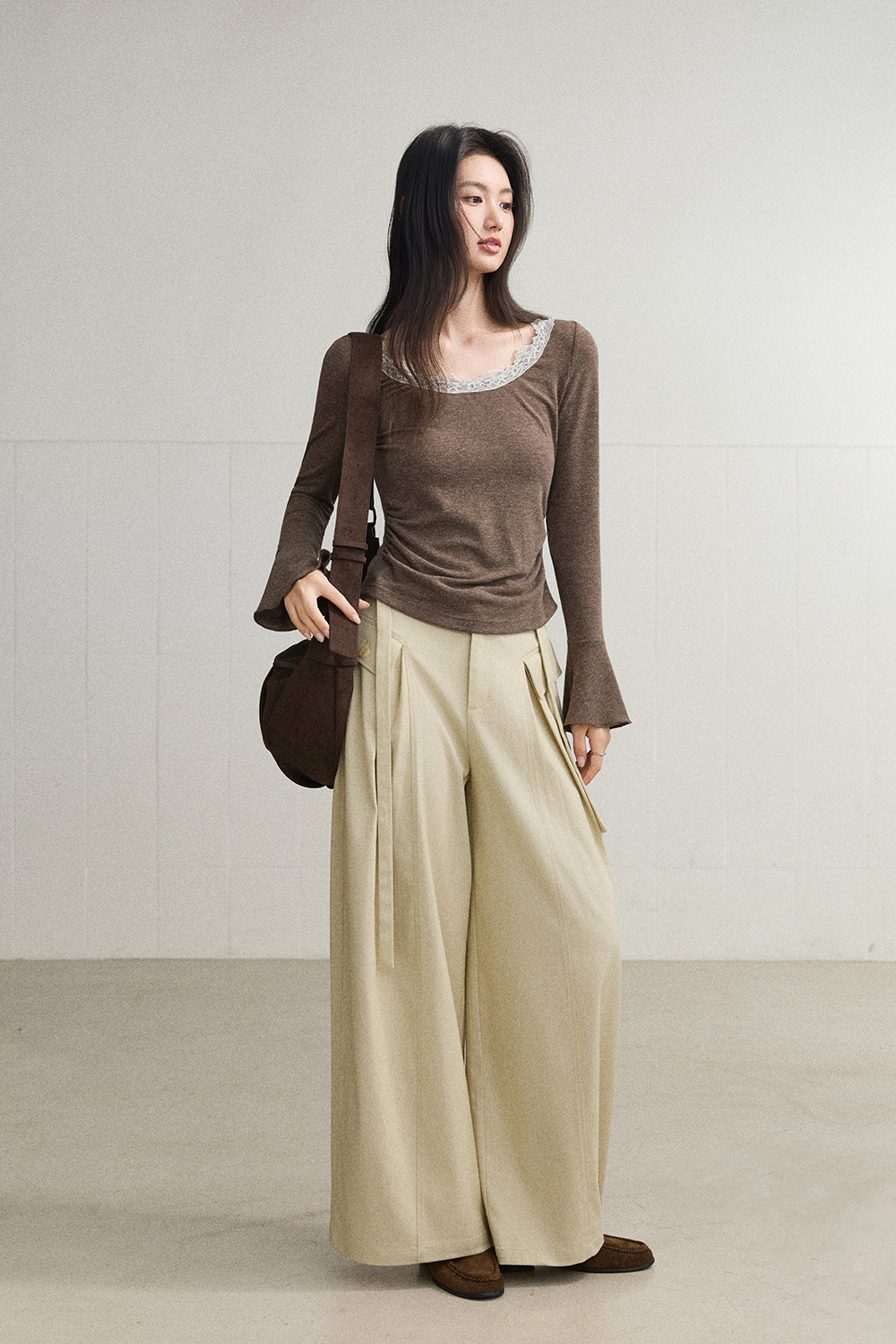 Wide-leg Pants for Women MISHOW