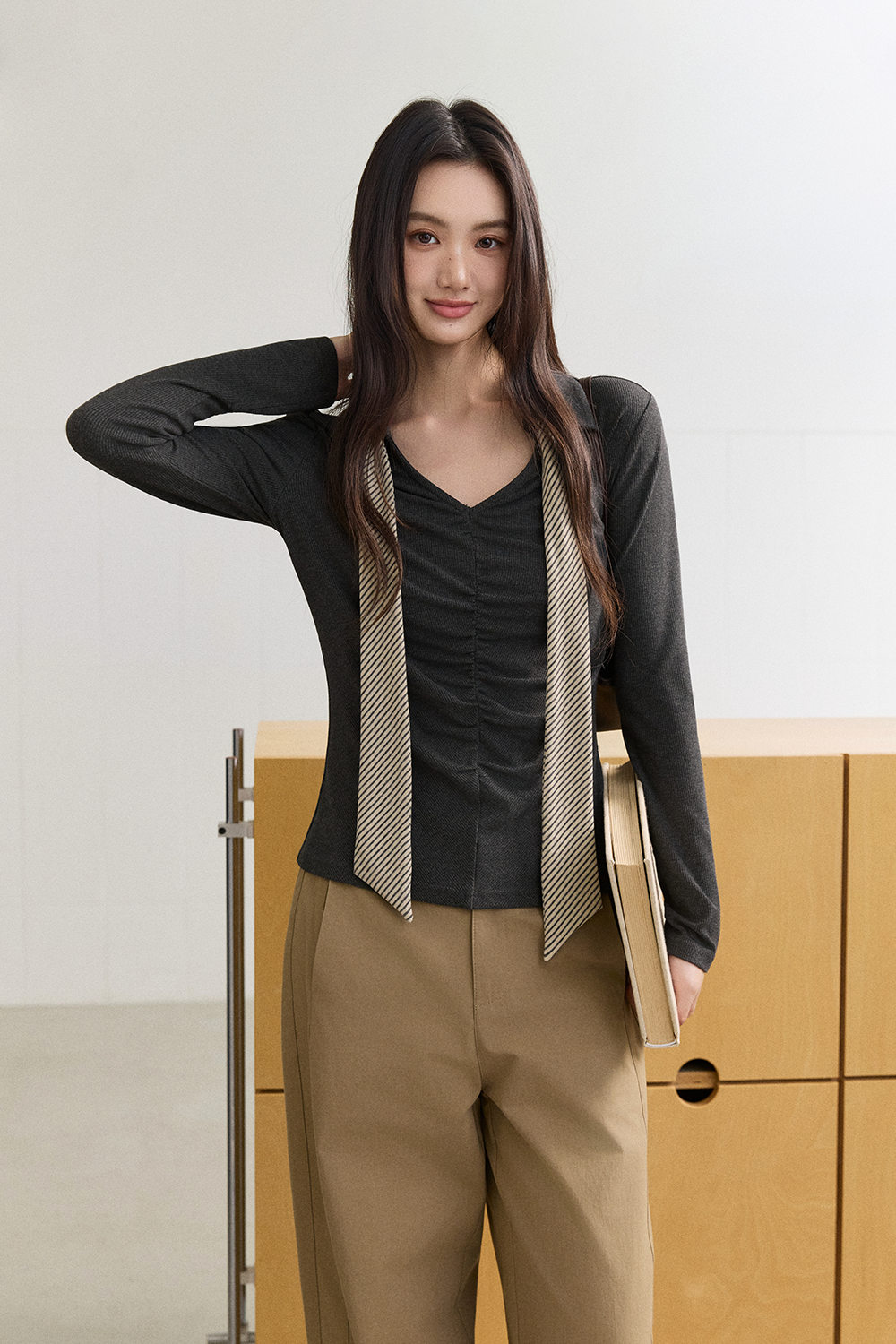 Long Sleeve T-shirt for Women MISHOW