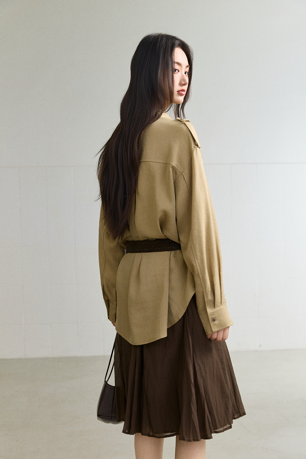 Shirts+Belt for Women MISHOW