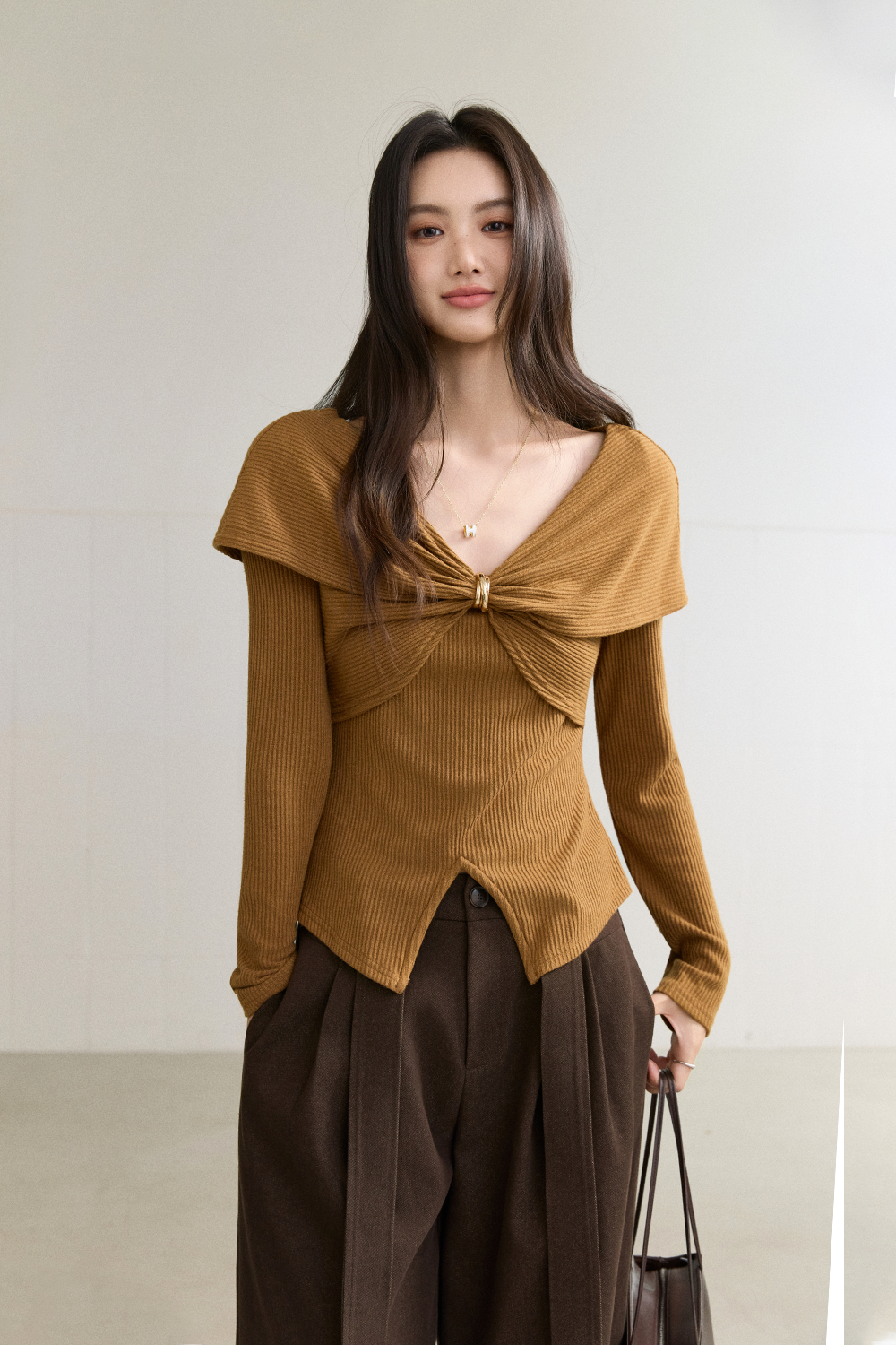 Knit Shirt for Women MISHOW